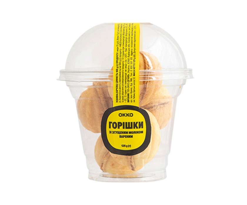 Nut cookies with condensed milk
