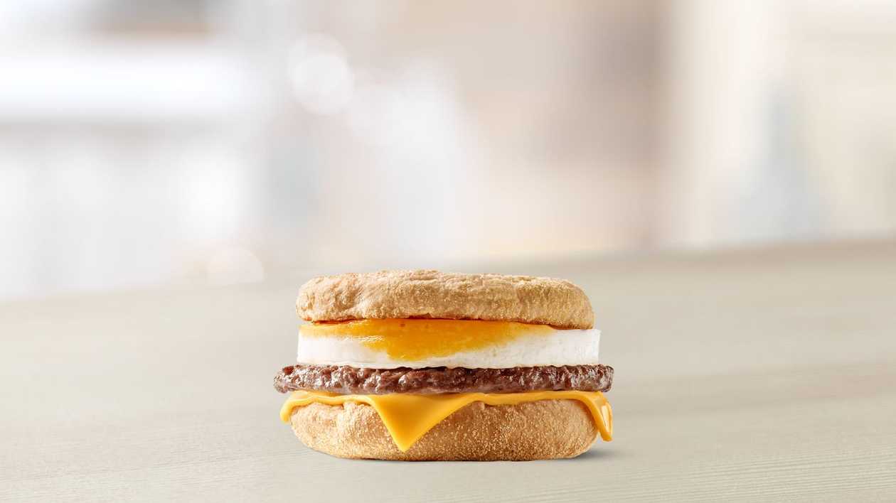 Muffin with Beef & Egg