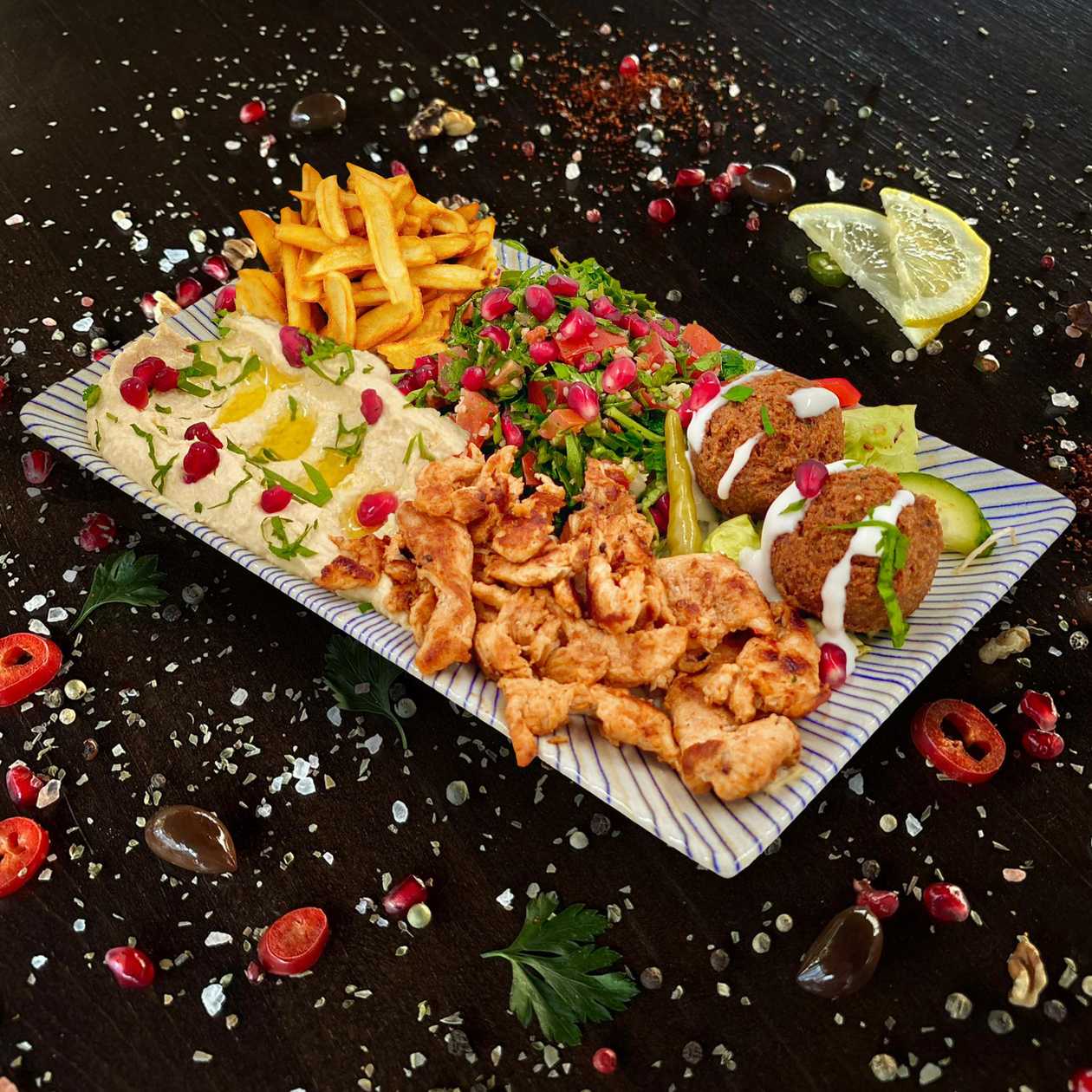 Shaorma Pui Mix Mezze