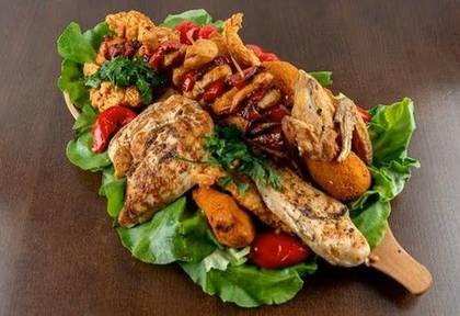 Cotlet cu mix de ciuperci