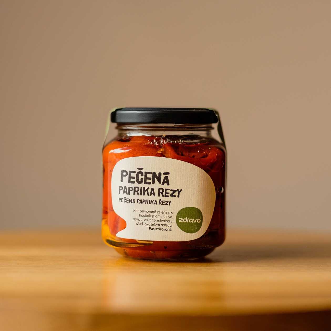 Pečená paprika rezy 300g