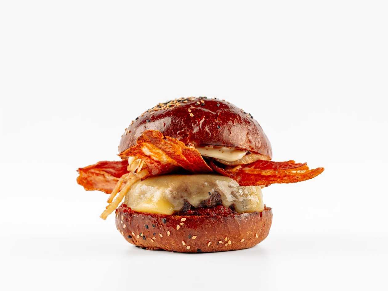Single White Royal Burger