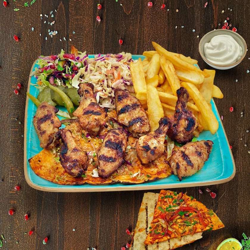 Marinated firey wings