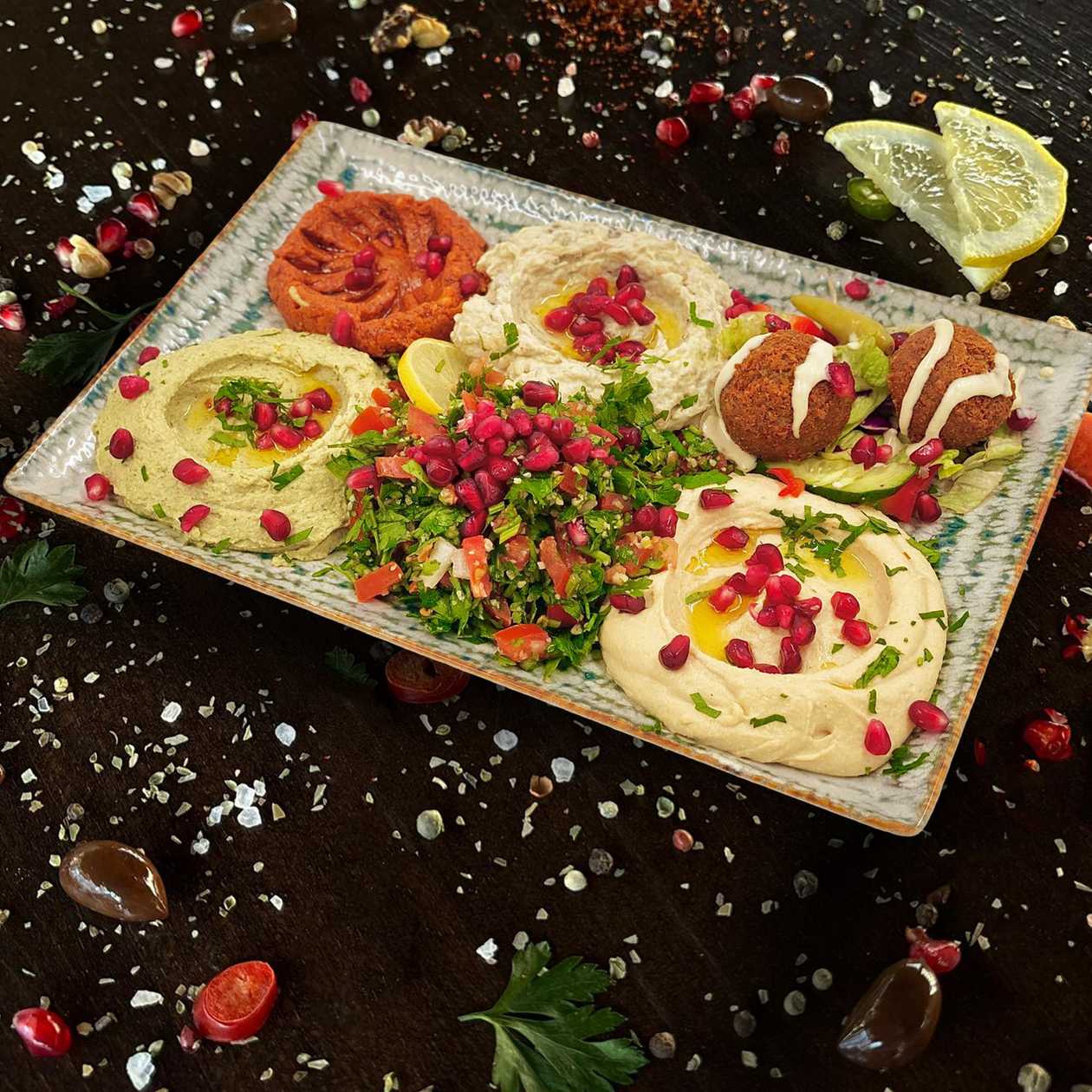 Copy of Veggies Mezze Platter