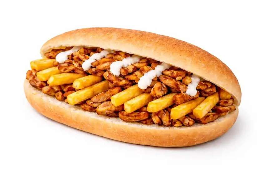 Frytokebab w bułce