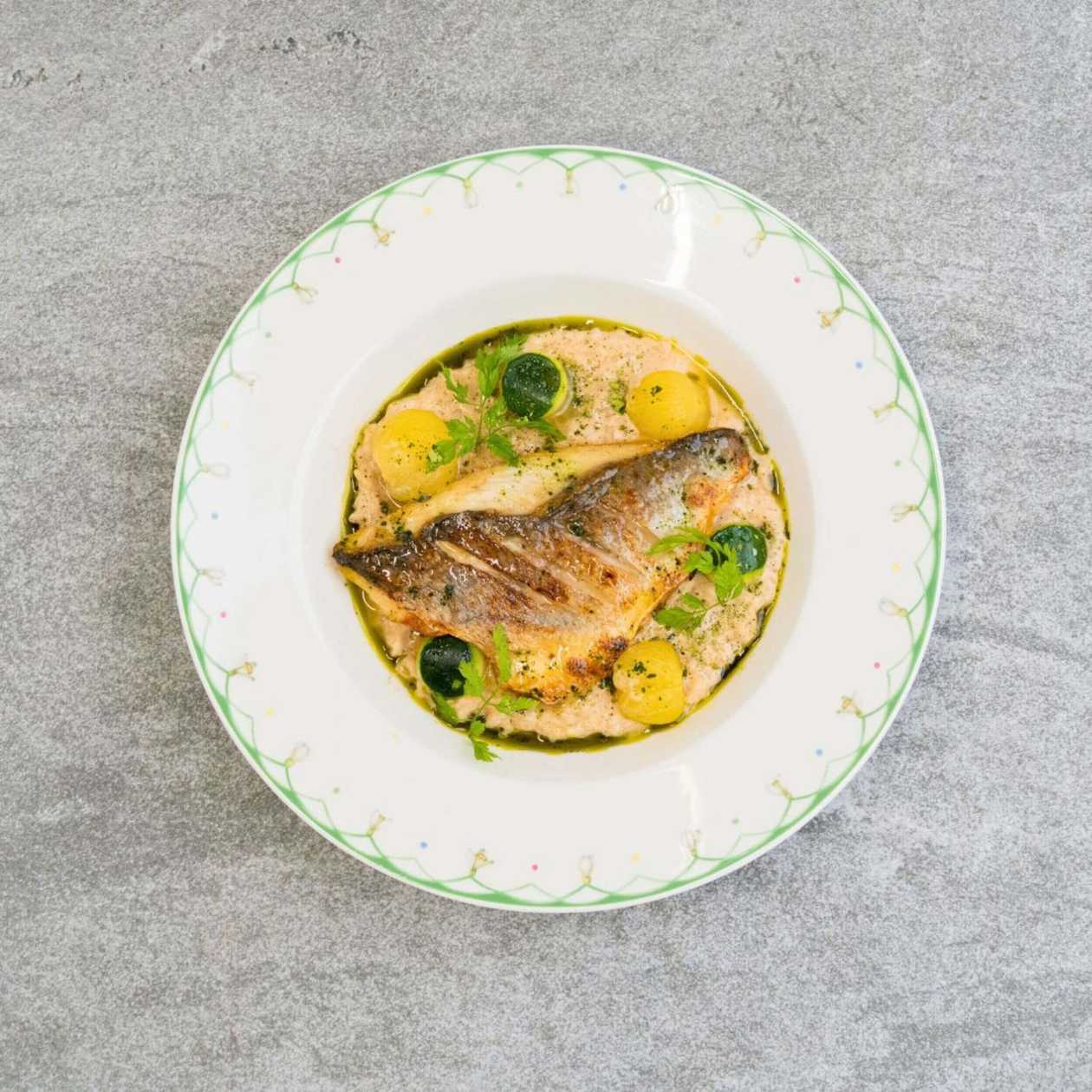 Risotto se zeleným čajem