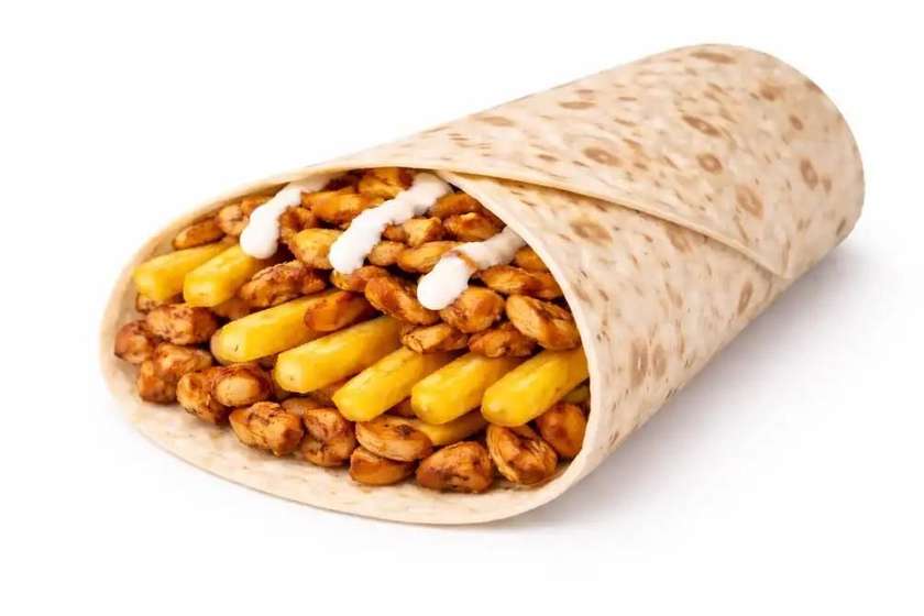 Frytokebab rollo