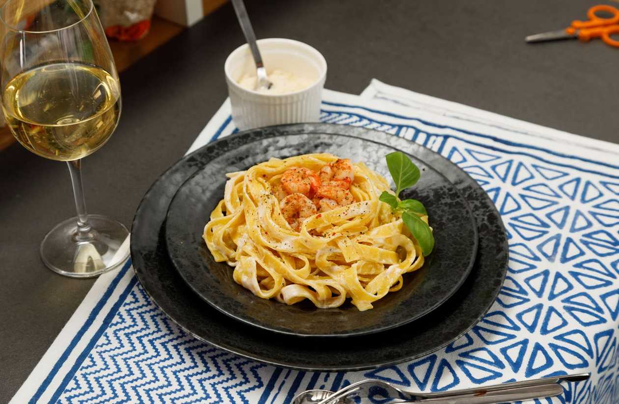 Tagliatele cu creveti