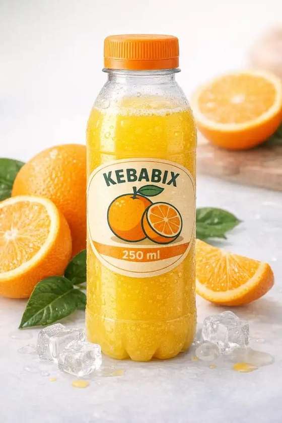 Świeżo wyciskany sok pomarańczowy 250 ml