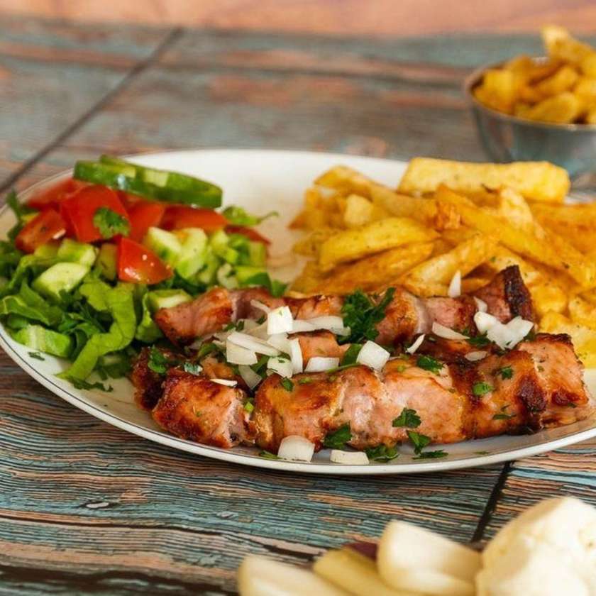 Pork Souvlaki Portion