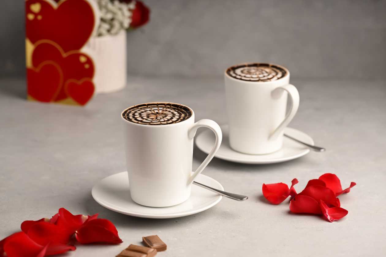 Pinacolada Hot Chocolate