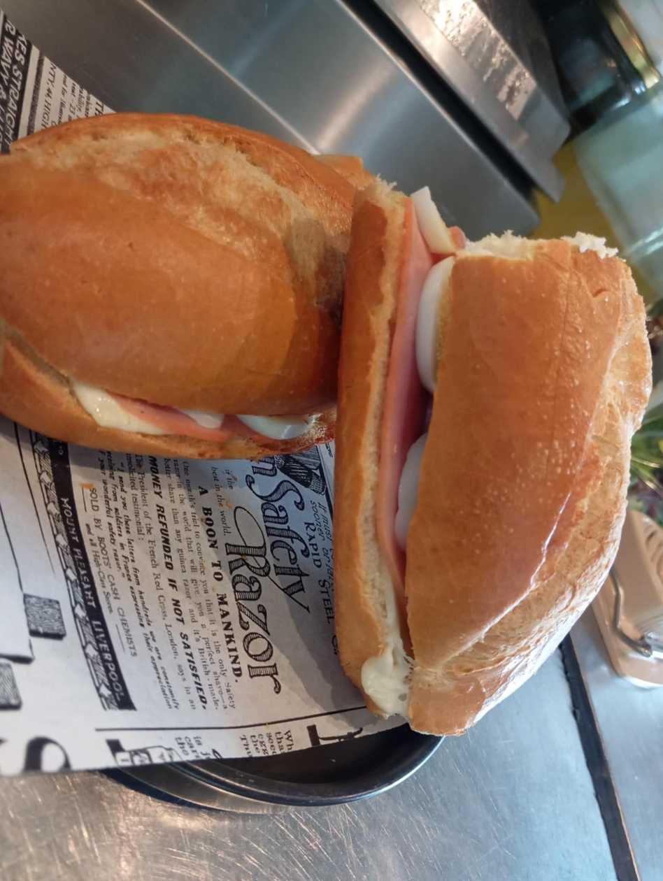 Baguette Ham, Cheese & Boiled Egg