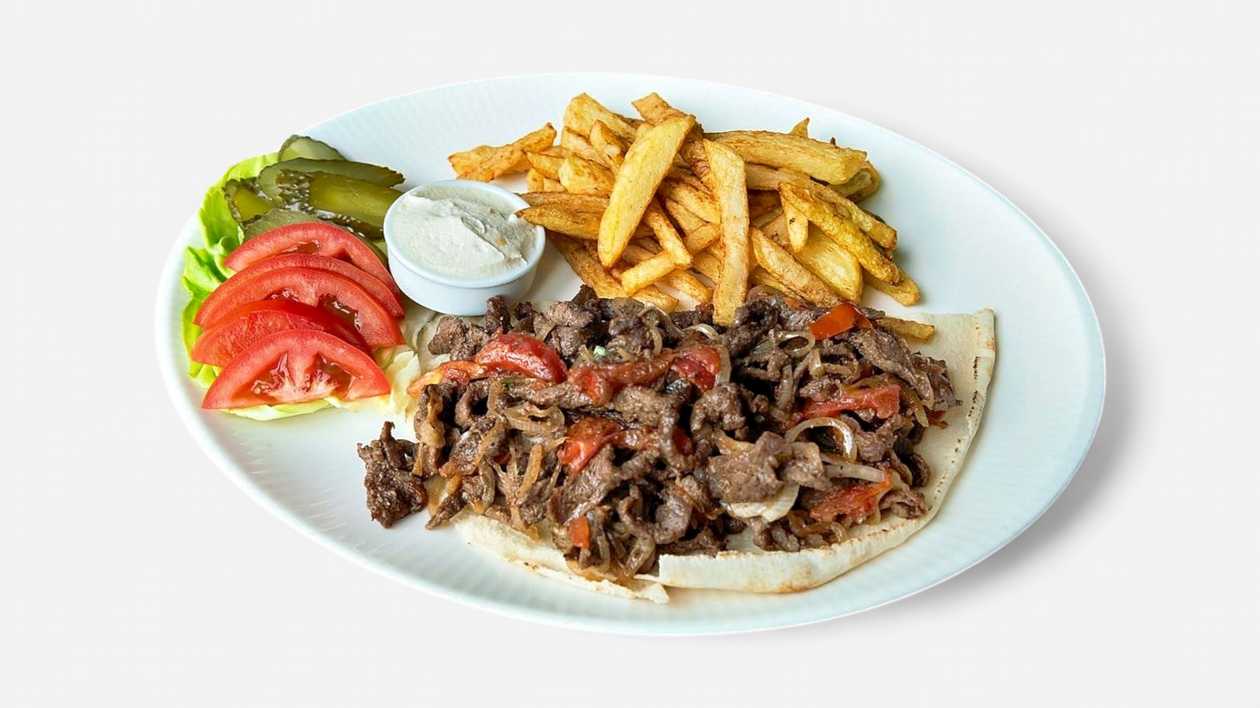Beef shawarma