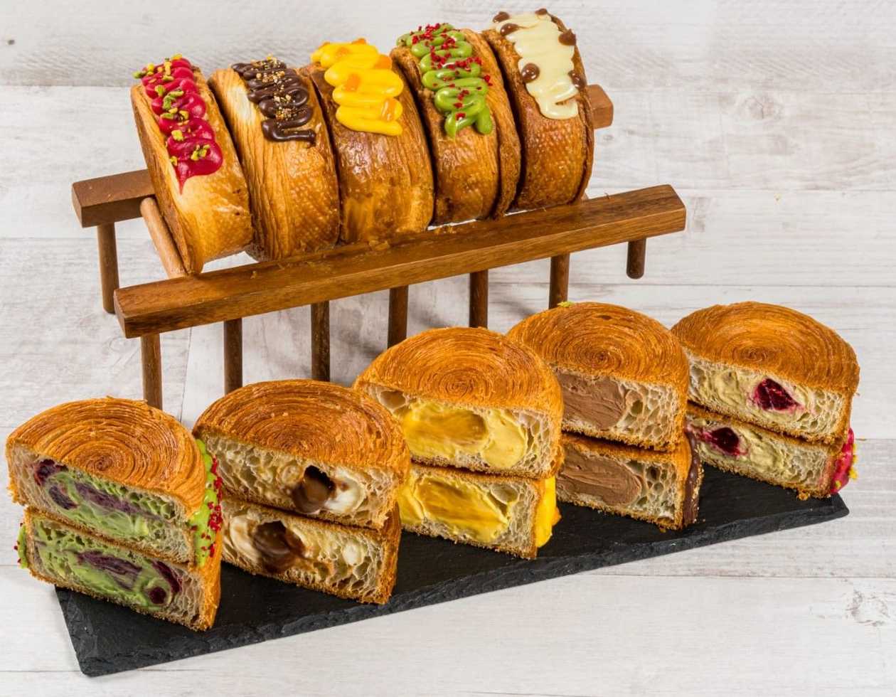 NY ROLL cu mango si fructul pasiunii