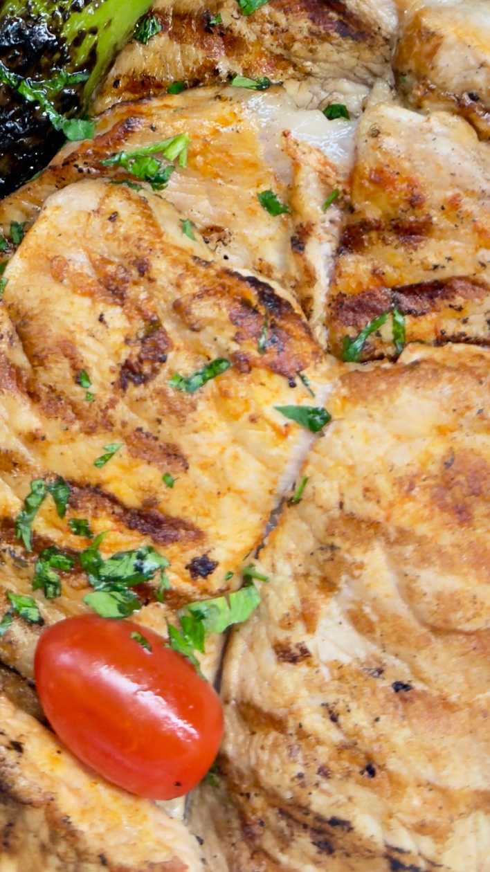 Cotlet de porc la gratar