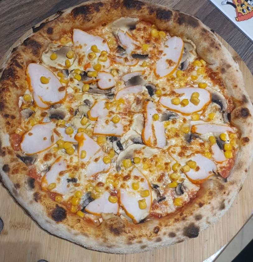 Pizza cu pui 😇