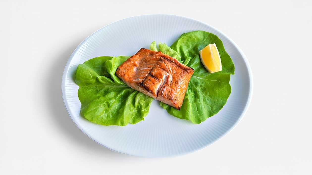 Grilled salmon