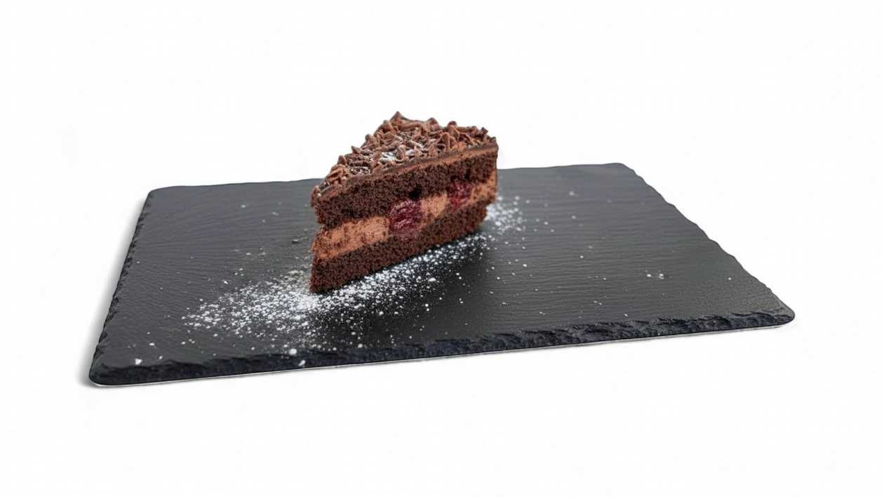 Chocolate Cake with Cherries