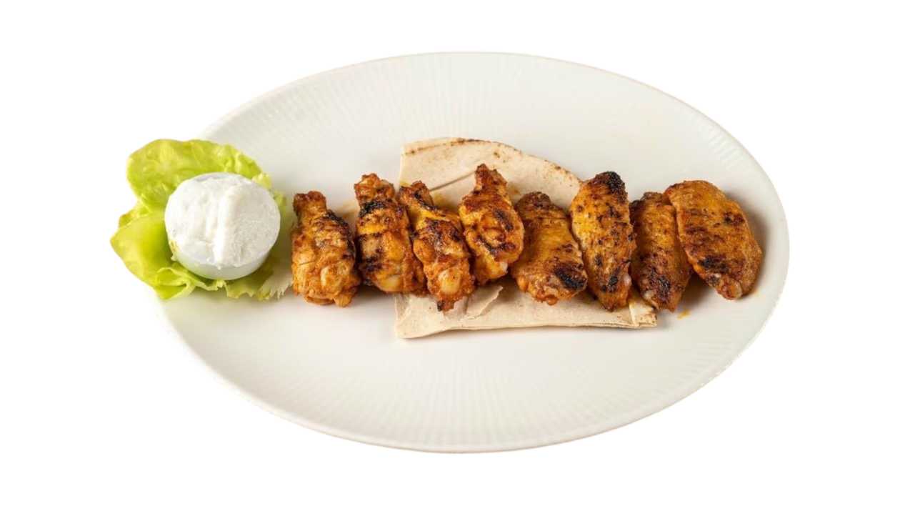 Ember grilled chicken wings