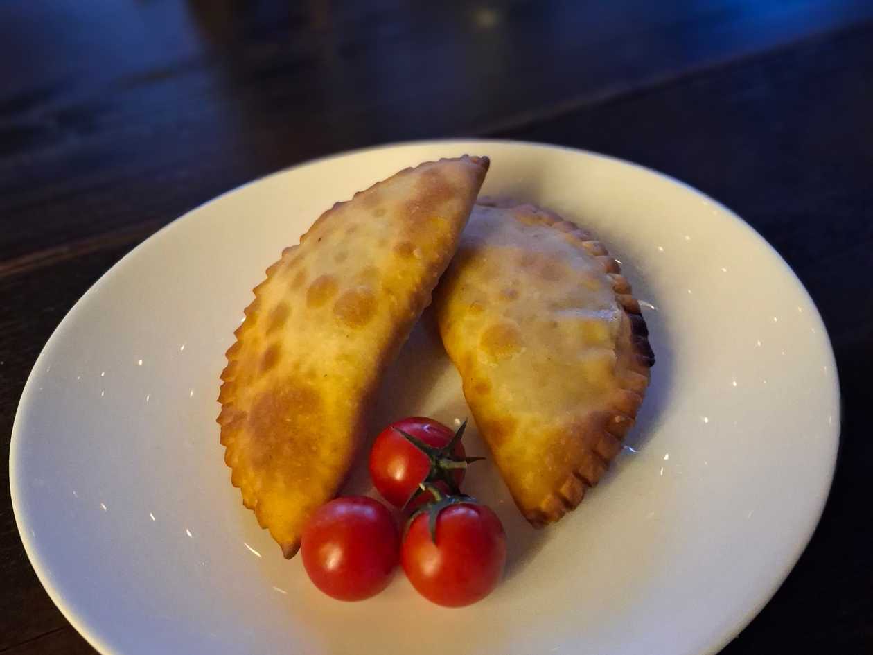 Homemade Chebureki with Venison Filling