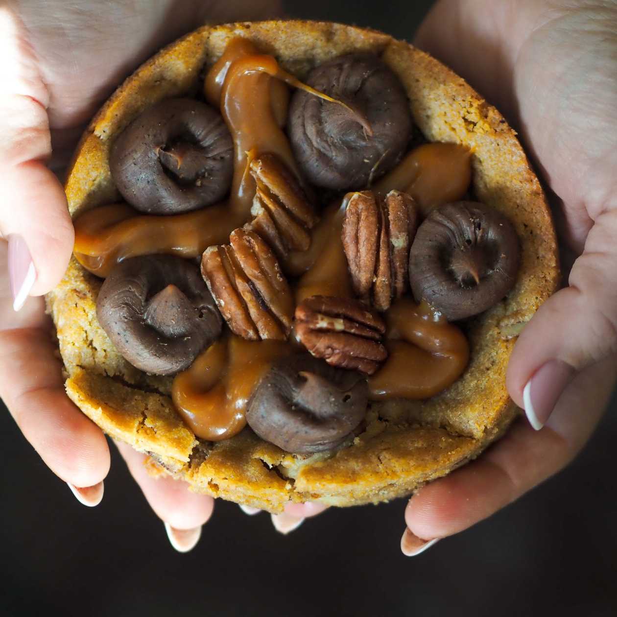 Crumble cookie pekan