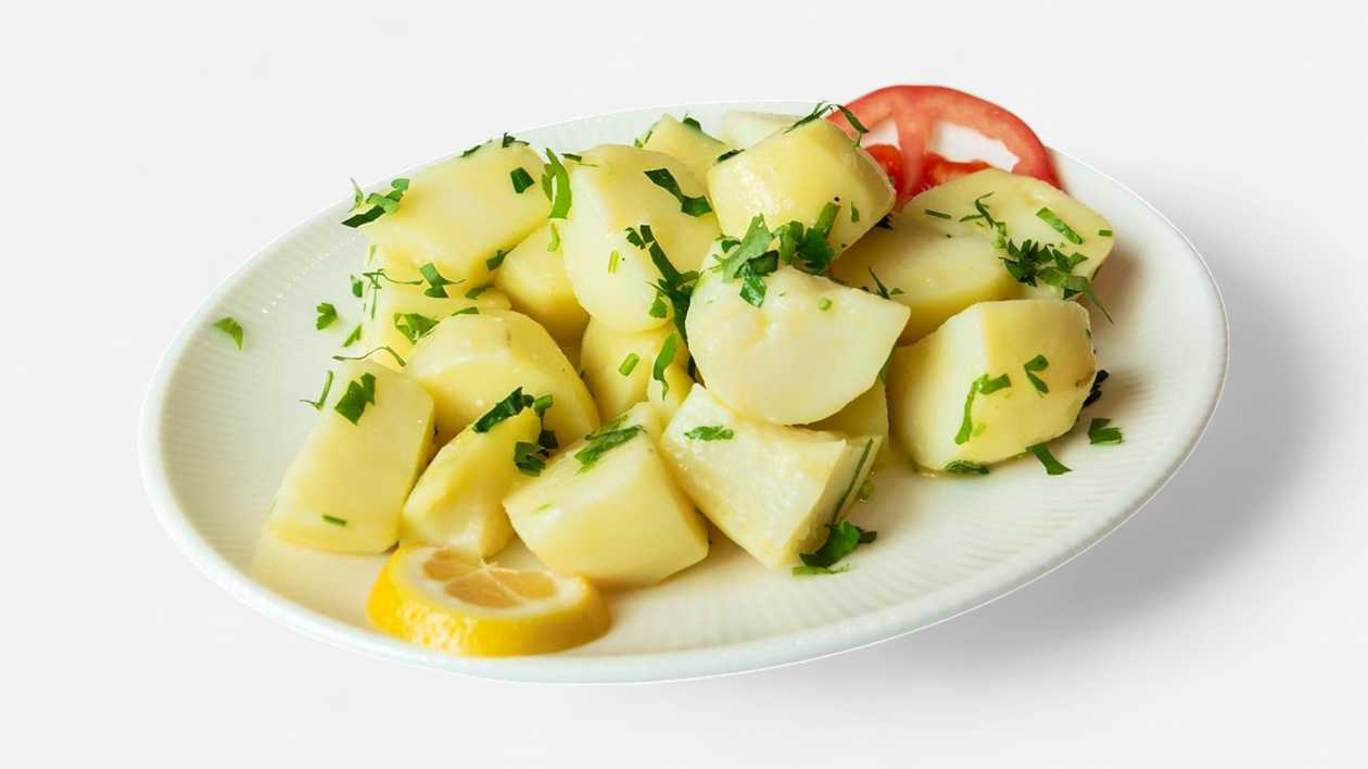 Boiled potatoes