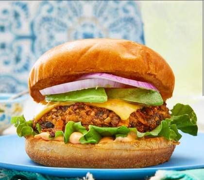 Summer Vegetarian Burger