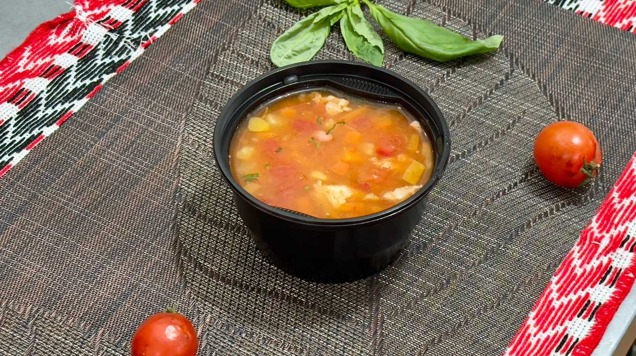 Ciorba de fasole cu afumatura