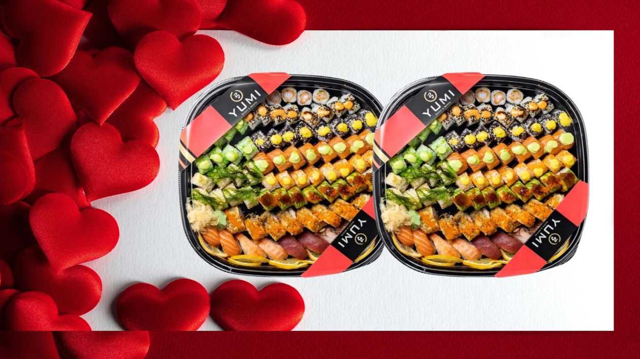 Yumi Platter 160 pcs