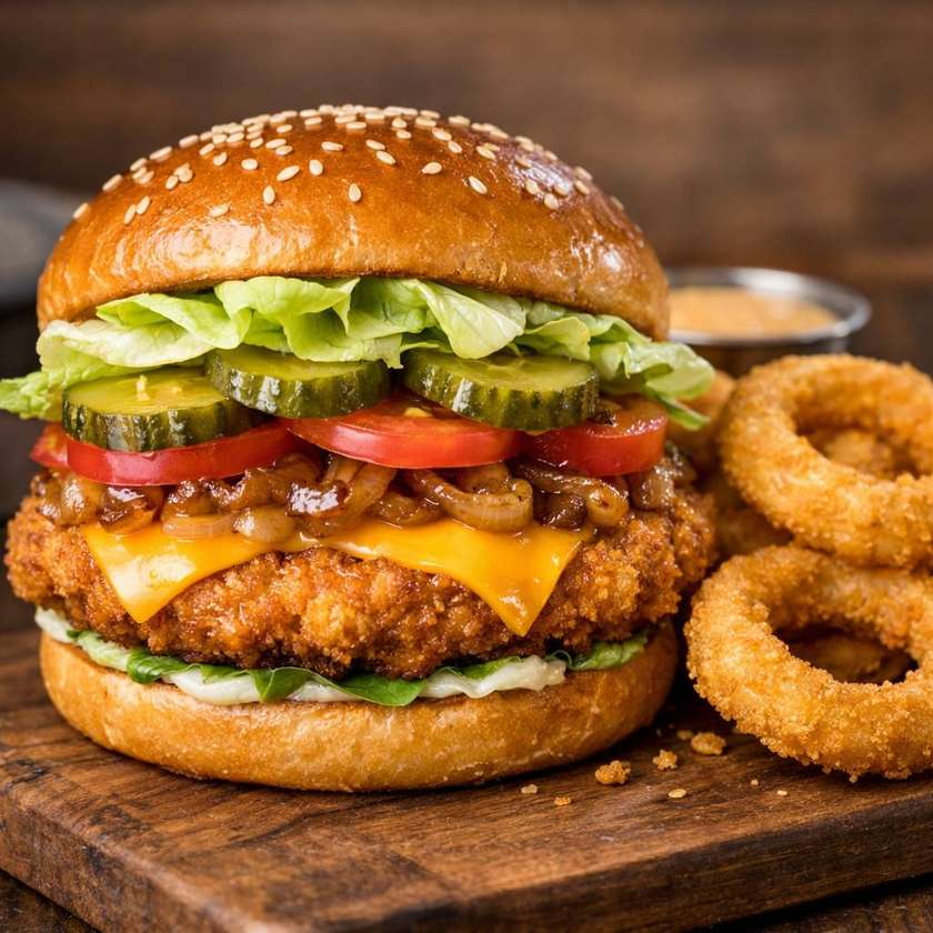Summer Chicken Burger