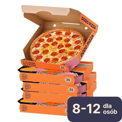 Zestaw 5 dużych pizz