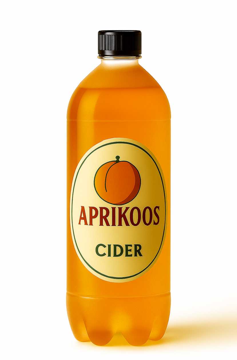 1L Apricot Cider 5% Vol.
