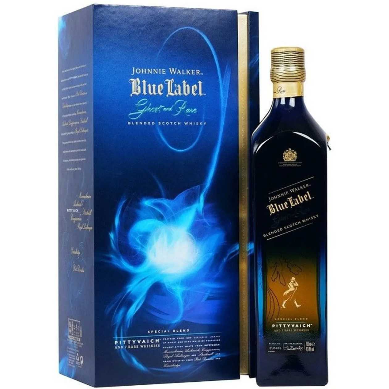 Johnnie Walker Blue Label Ghost & Rare Pittyvaich (Limited Edition) Blended Scotch Whiskey 0.7L