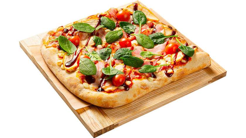 With chicken and BBQ sauce (25 cm)