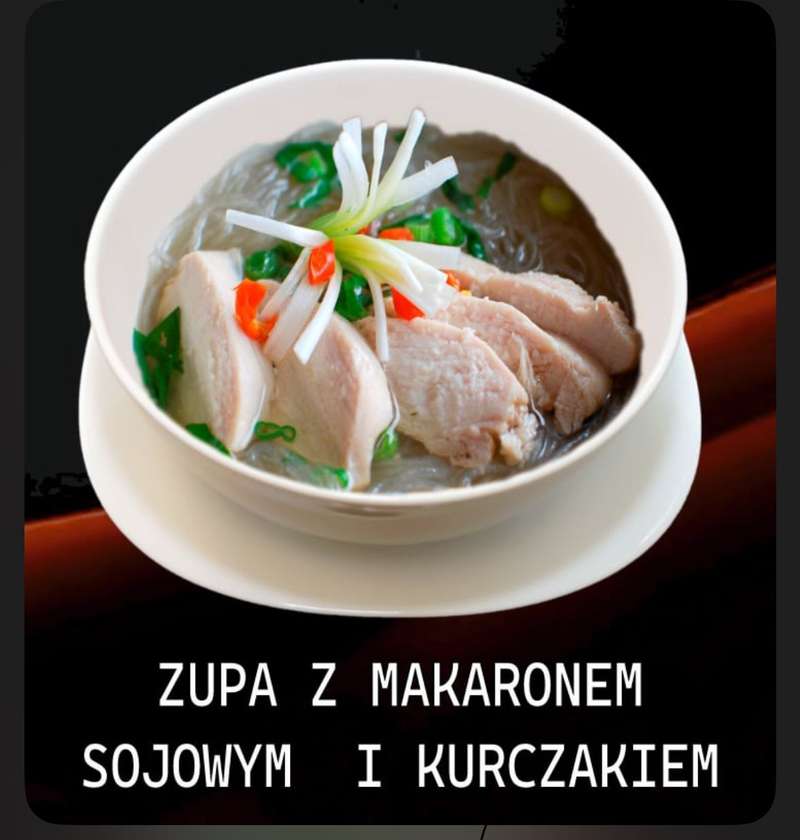 Copy of Copy of Soup with Soy Noodles and Chicken