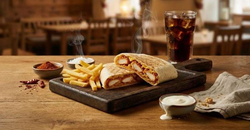 Meniu tacos crispy chicken