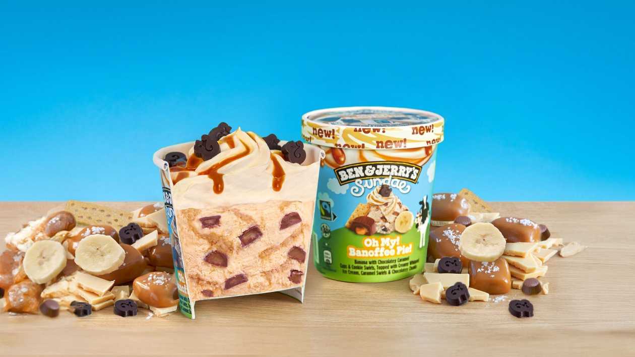 Ben&Jerry's Oh My! Banoffee Pie! Sundae 427ml