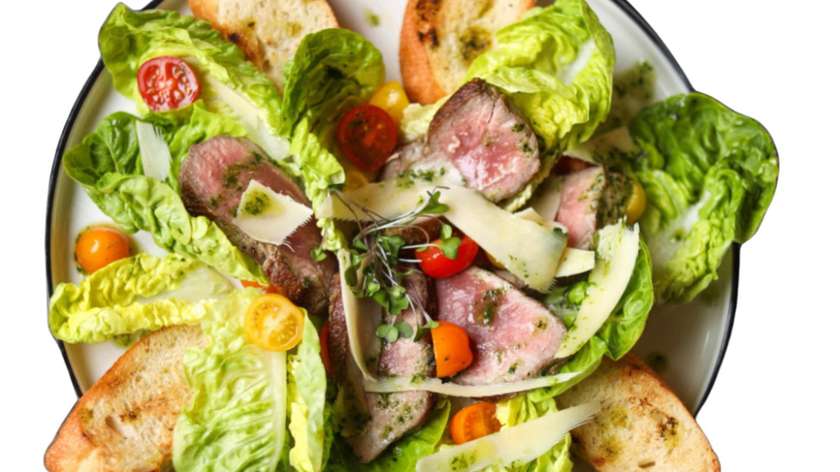 Sałatka z rostbefem