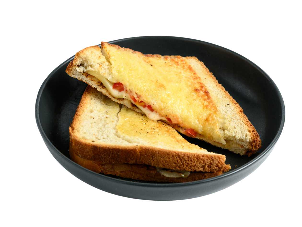 Cheese and Tomato Tostado