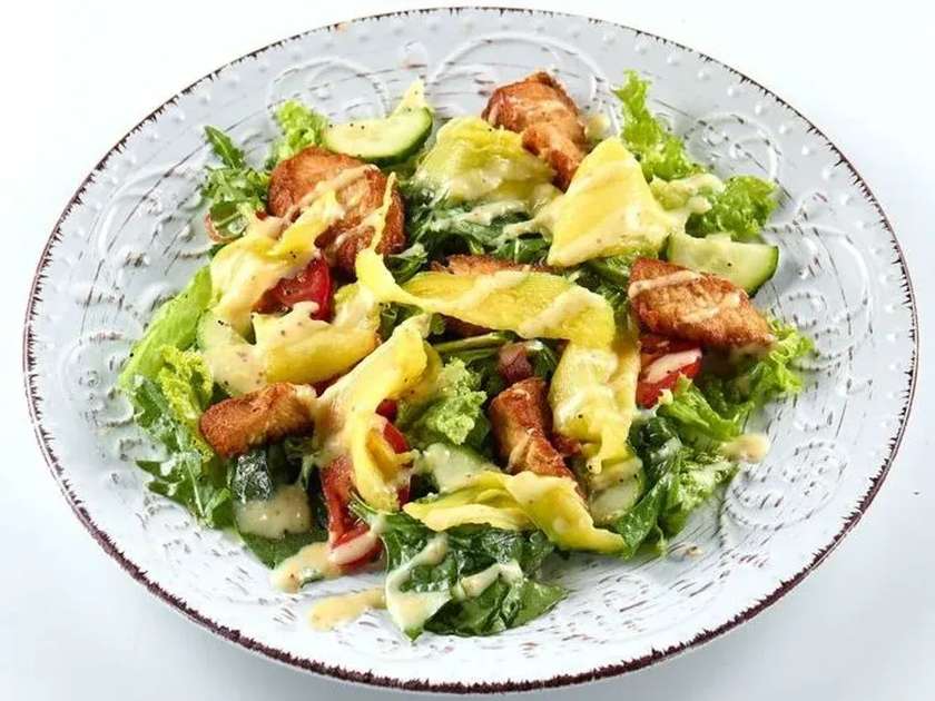 TURKEY AND PERSIMMON SALAD