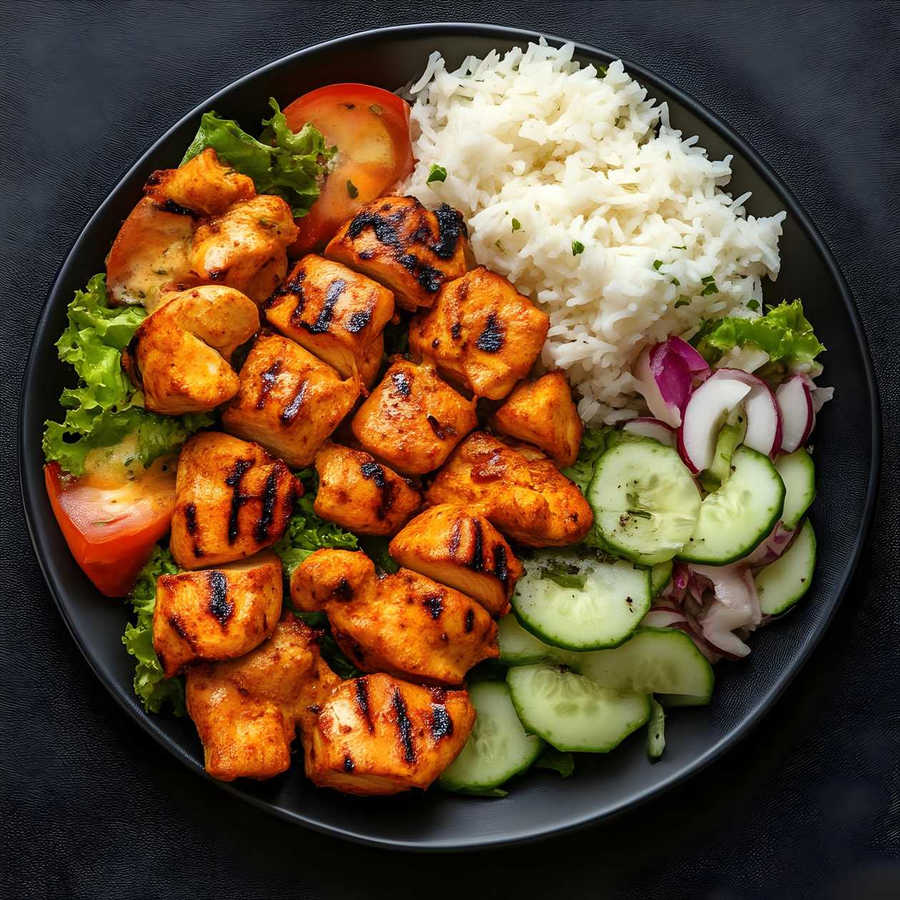 Chicken Tikka Salad