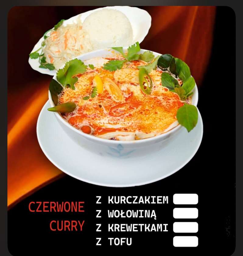 Beef in Thai Red Curry