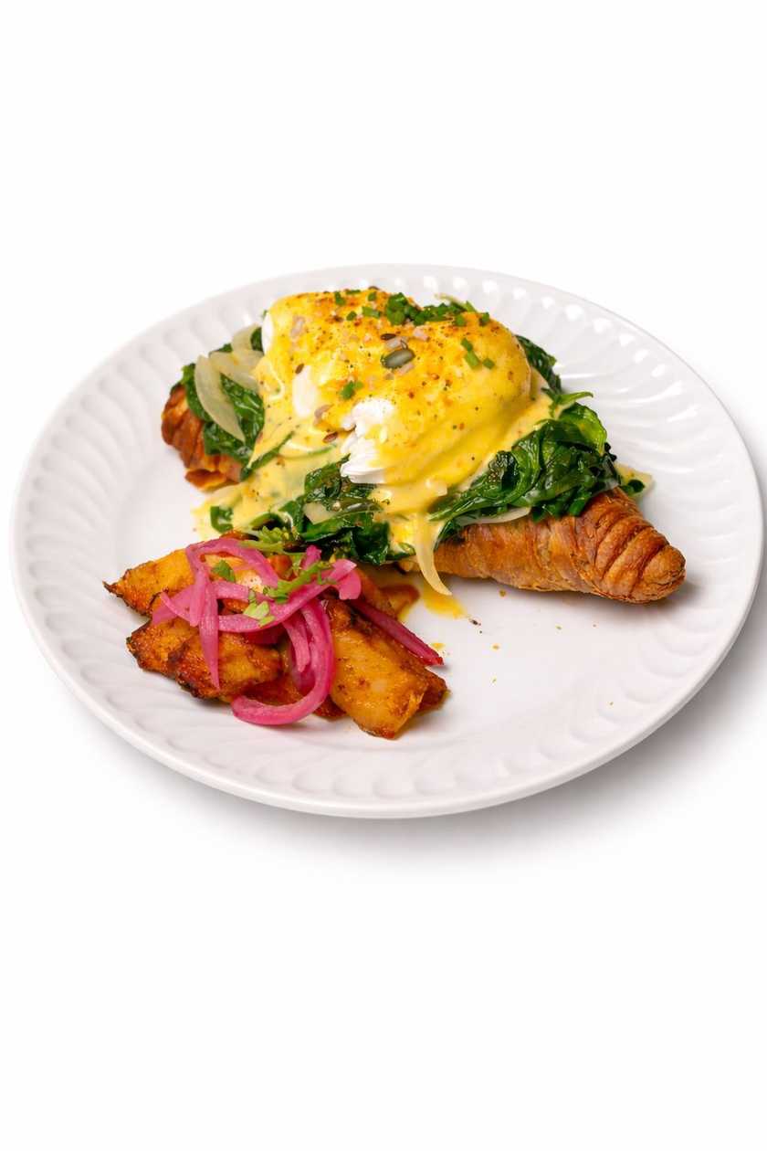 Florentine Benedict with Spinach