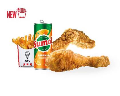 Menu 1 Pedaço + 2 Hotwings