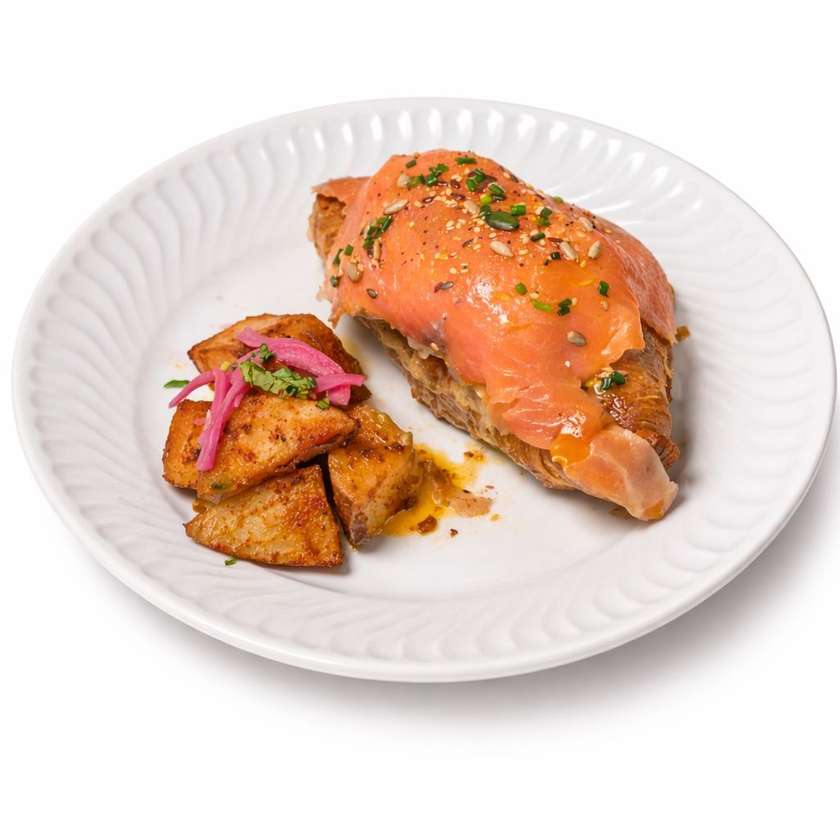 Queen Benedict Smoked Salmon