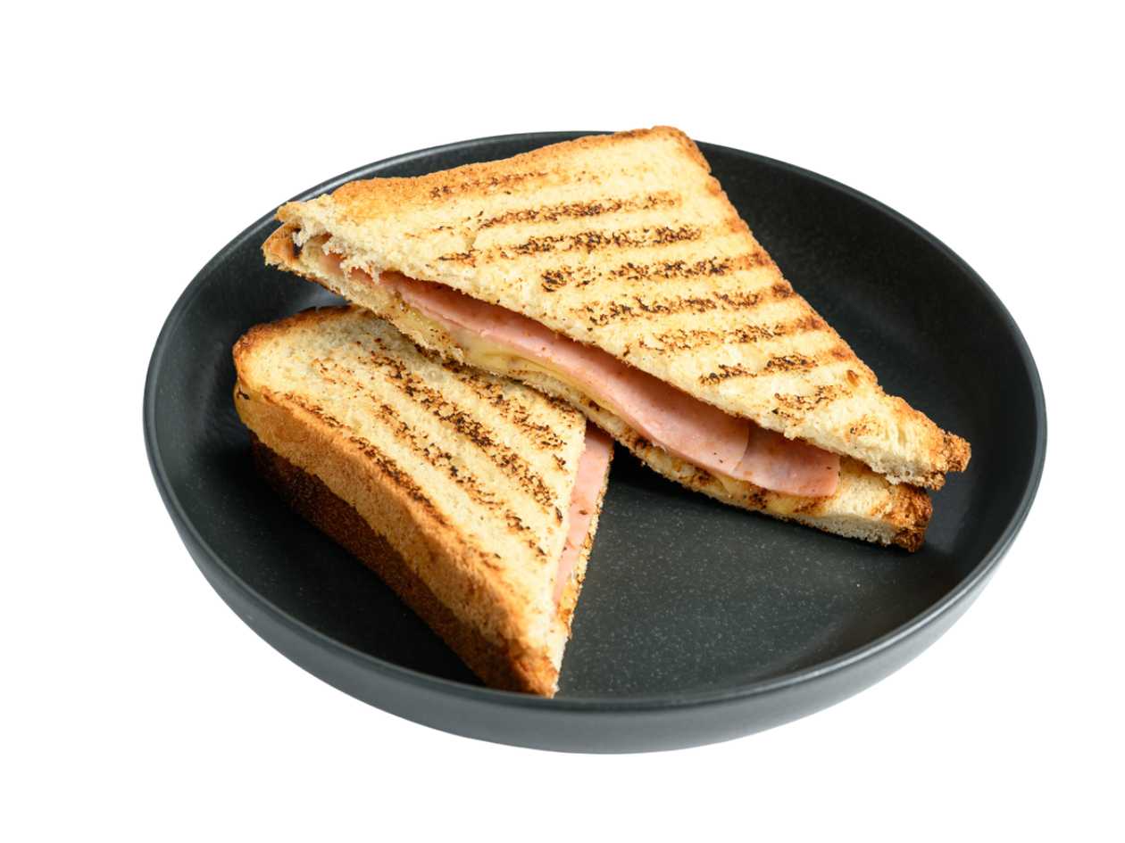 Ham and Cheese Tostado