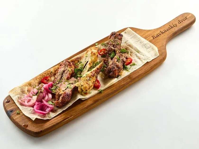 Assorted Lyulya-Kebab with Cheese