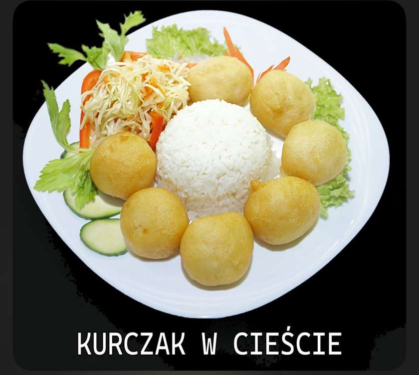 Chicken in Coconut Dough