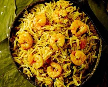 Prawns Biryani