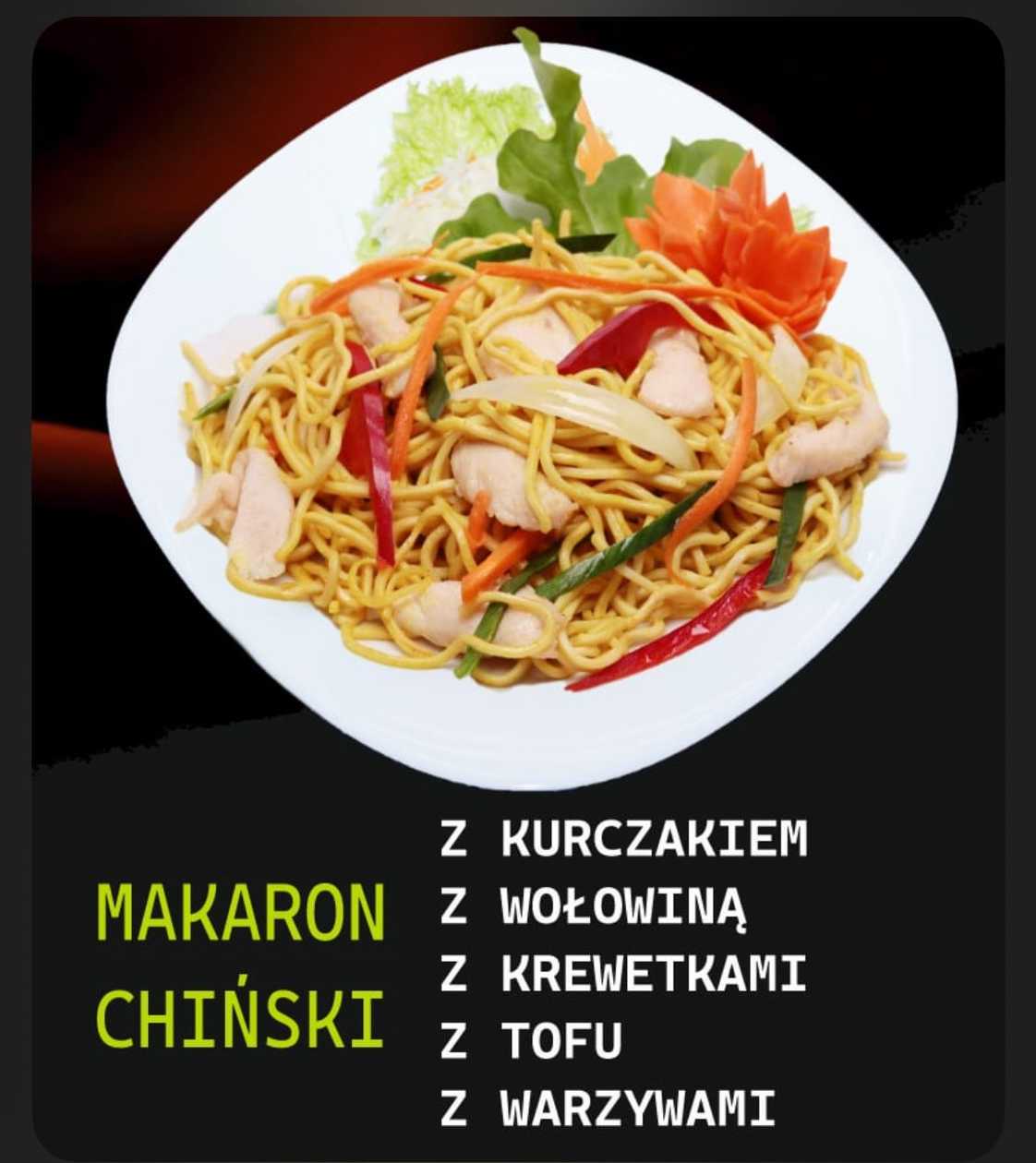 Noodles with Vegetables and Chicken